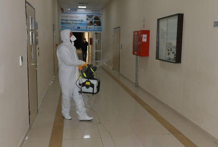 Kınık ve Çiğli’de koronavirüsüne karşı dezenfekte G5