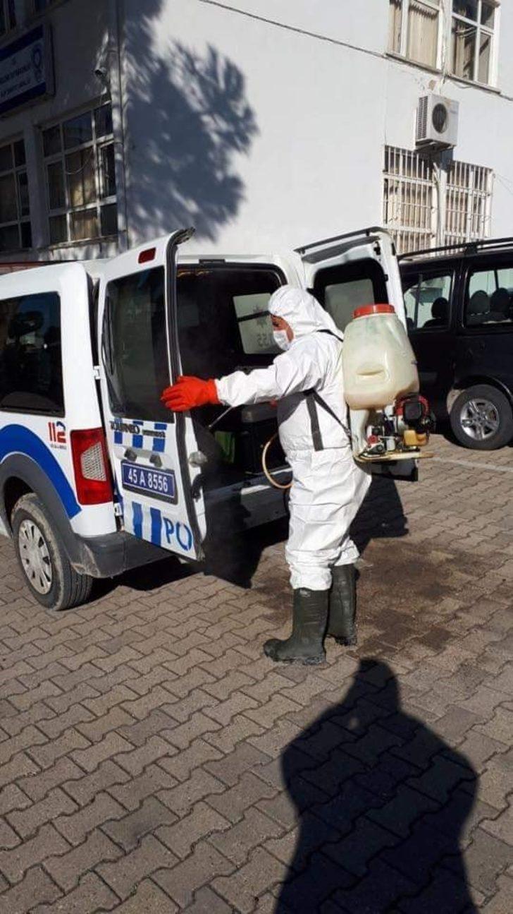 Selendi’de dezenfekte çalışmaları sürüyor G1