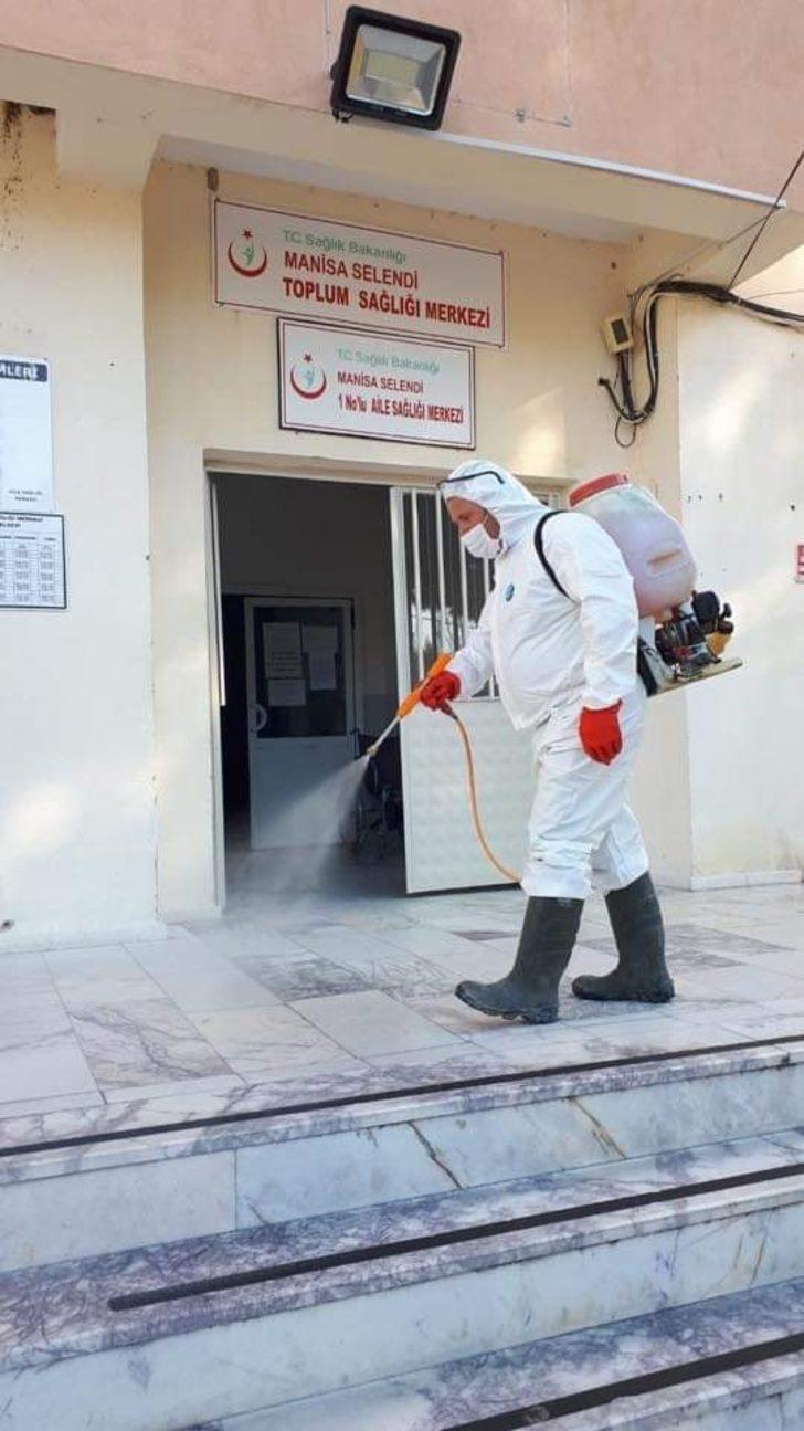 Selendi’de dezenfekte çalışmaları sürüyor G2