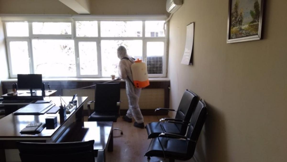 Okullar dezenfekte edildi