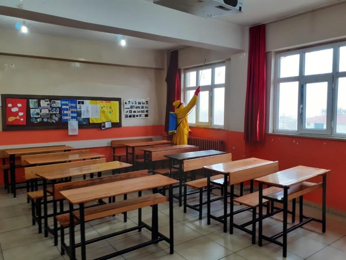 Varto&rsquo;da dezenfekte &ccedil;alışması