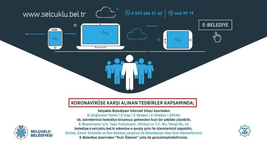 Sel&ccedil;uklu Belediyesinden e-belediye &ccedil;ağrısı