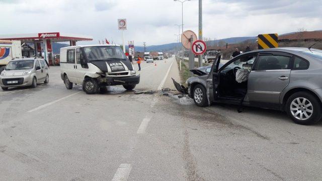 Sinop’ta trafik kazası: 6 yaralı