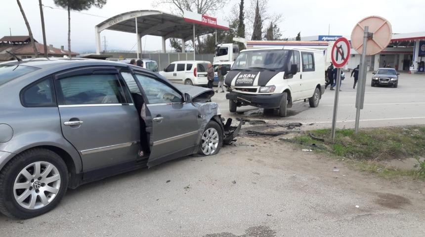 Sinop&rsquo;ta trafik kazası: 6 yaralı