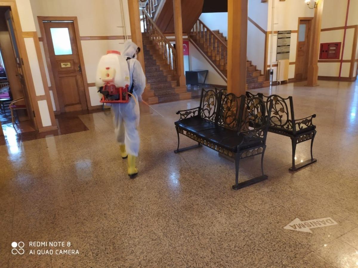 Sinop Adliyesi&rsquo;nde korona vir&uuml;s&uuml; &ouml;nlemleri