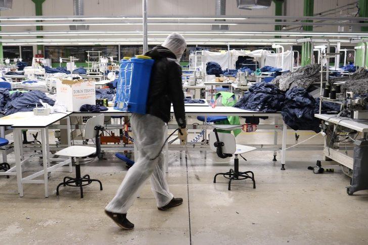 OSB’deki fabrikalar dezenfekte edildi G4