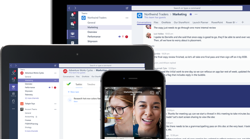 Microsoft Teams koronavir&uuml;s temposuna dayanamadı