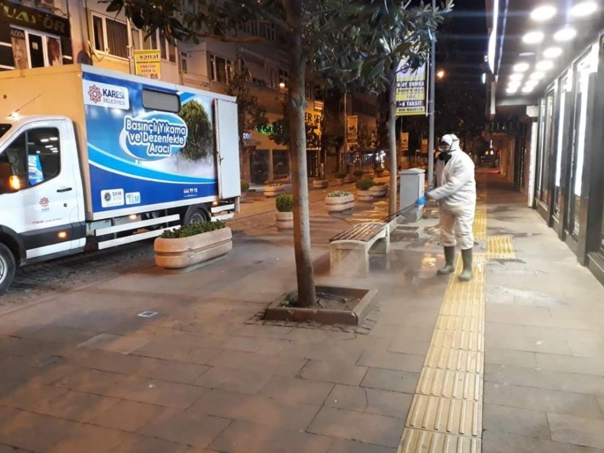 Karesi&rsquo;de koronavir&uuml;s seferberliği