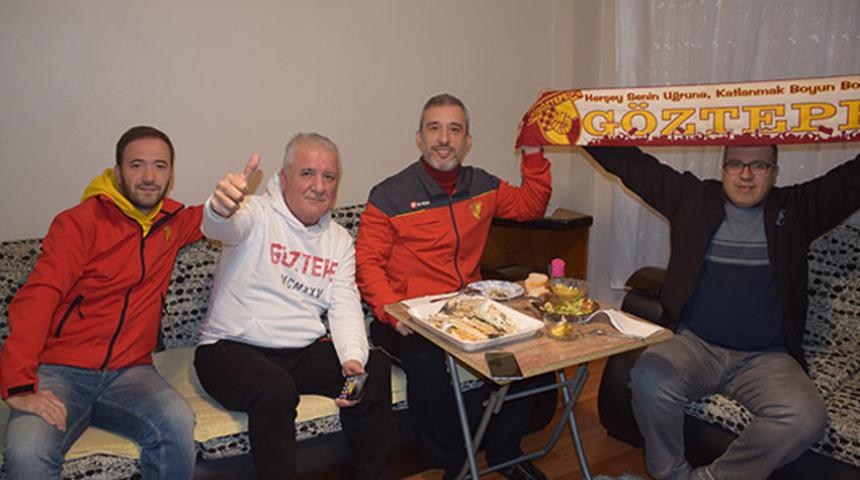 G&ouml;ztepe taraftarı 'koronavir&uuml;s' nedeniyle ma&ccedil;ı evde izledi