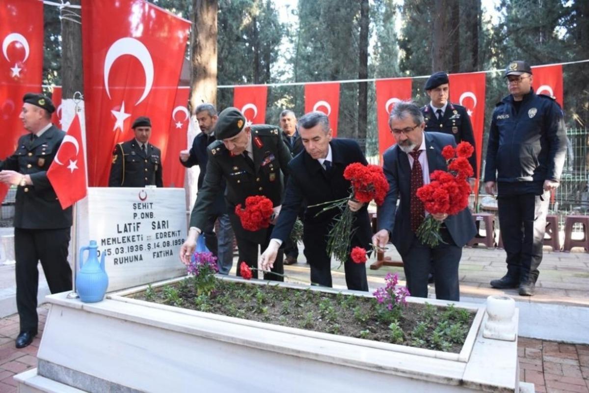 18 Mart Şehitleri Anma Ve &Ccedil;anakkale Zaferinin 105. Yılı sade bir t&ouml;ren ile kutlandı
