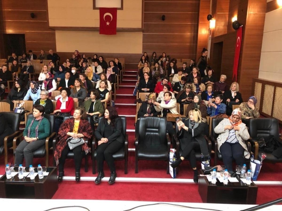 B&uuml;y&uuml;kşehir belediyesinin kadınlara y&ouml;nelik &ccedil;alışmalarını anlattı