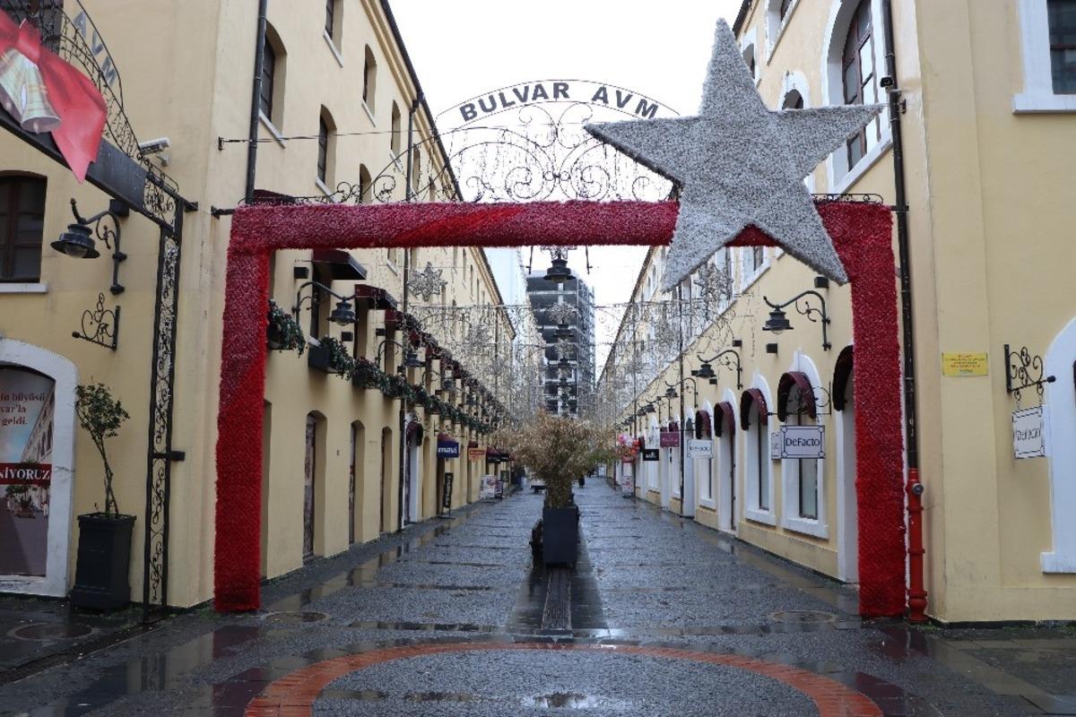 Samsun&rsquo;da cadde ve sokaklar bomboş