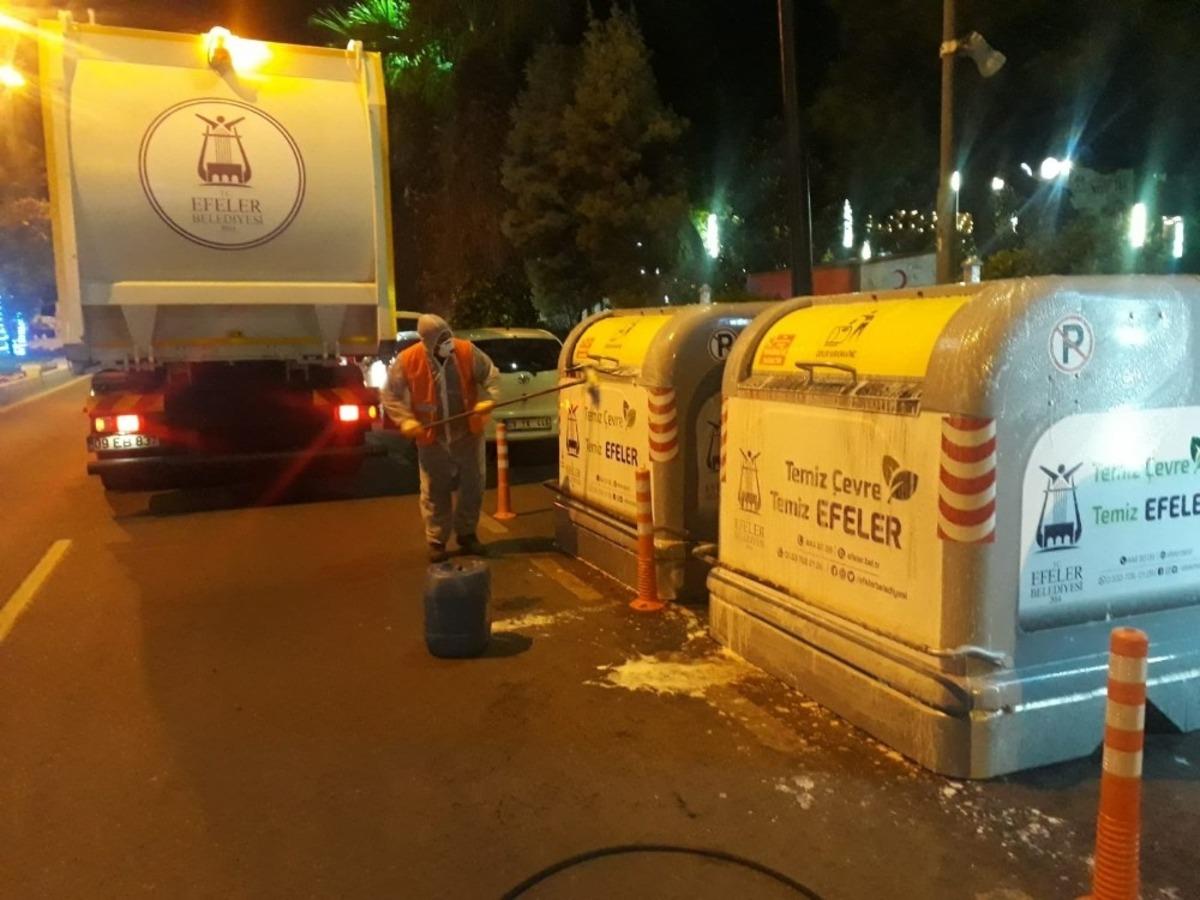 Efeler&rsquo;de Korona vir&uuml;s tedbirleri devam ediyor