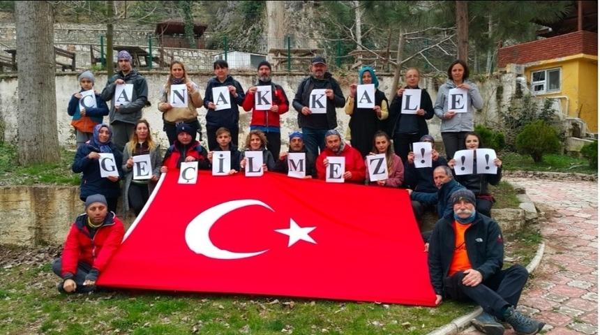 BİDOS’dan şehitler için 14 kilometrelik yürüyüş