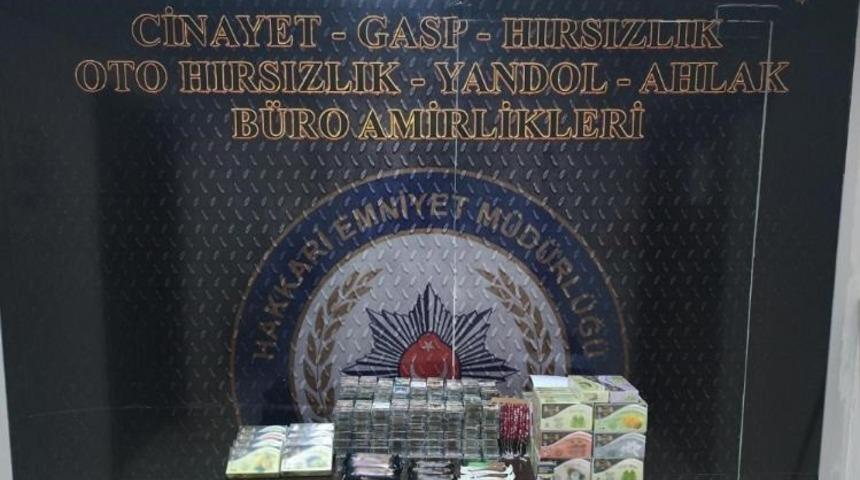 Hakkari&rsquo;de hırsızlık malzemeleri ele ge&ccedil;irildi