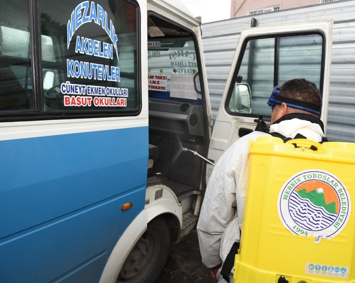 Toroslar&rsquo;da korona vir&uuml;s tedbir timi 24 saat iş başında