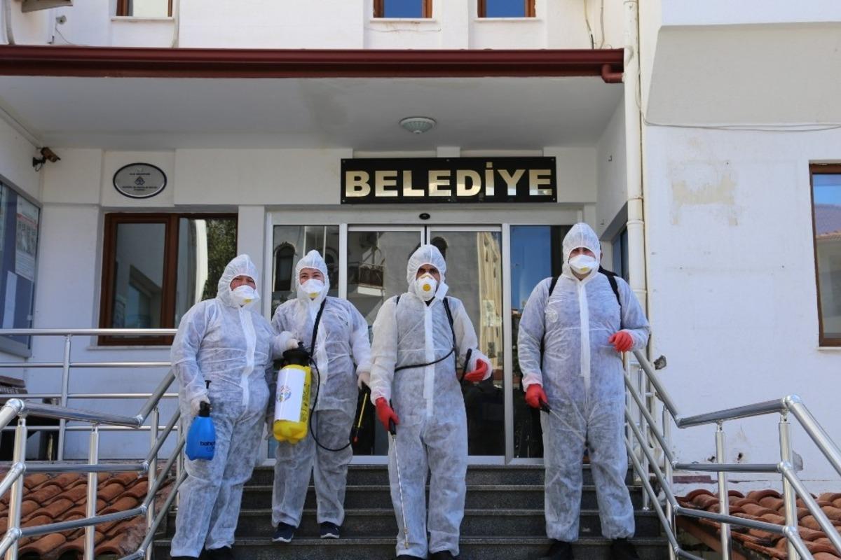 Kaş Belediyesinden Korona vir&uuml;s &ouml;nlemi