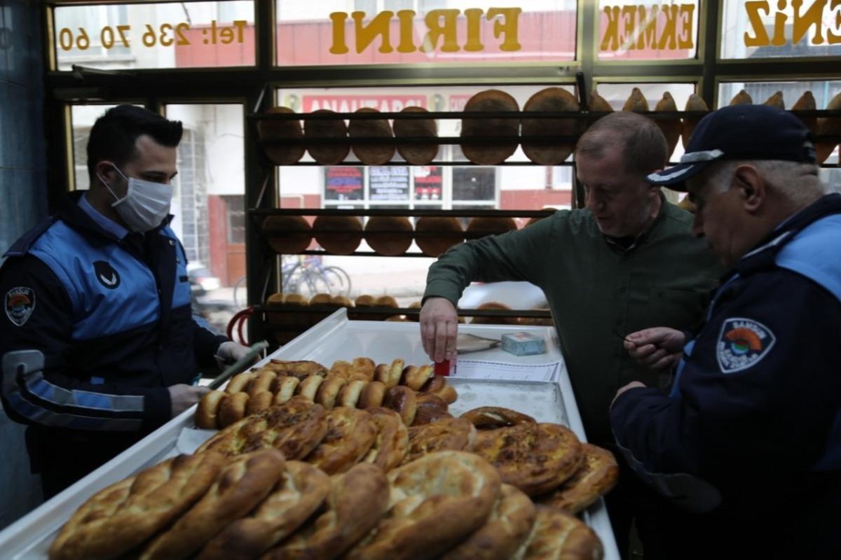 İlkadım Zabıta ekipleri fırınlarda hijyen denetimi yaptı