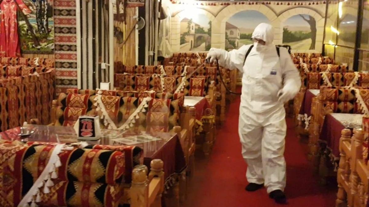 Ciğerci Aziz koronavir&uuml;se karşı &ouml;nlemini aldı