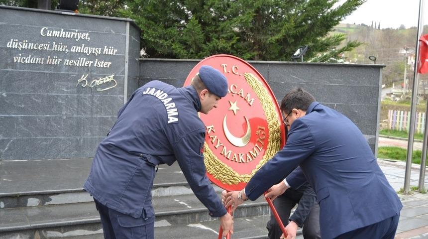 Ala&ccedil;am&rsquo;da &ccedil;elenk sunma t&ouml;reni