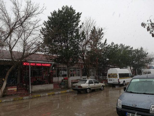Kar, Arguvan’da da etkili oldu 1