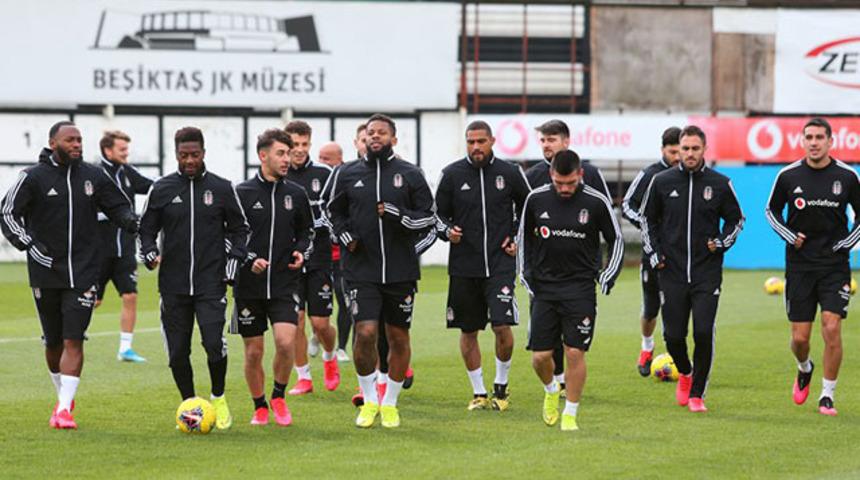 Beşiktaş&rsquo;ta Antalyaspor hazırlıkları s&uuml;r&uuml;yor