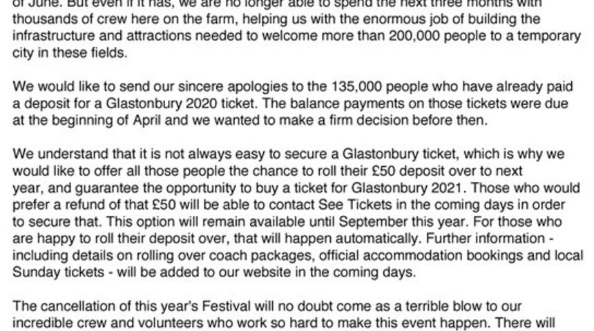 Koronavir&uuml;s d&uuml;nyaca &uuml;nl&uuml; a&ccedil;ık hava festivalini iptal ettirdi