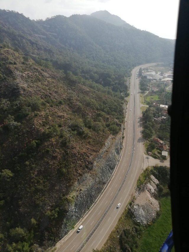 Antalya trafiği seçici göz ve havadan denetlendi