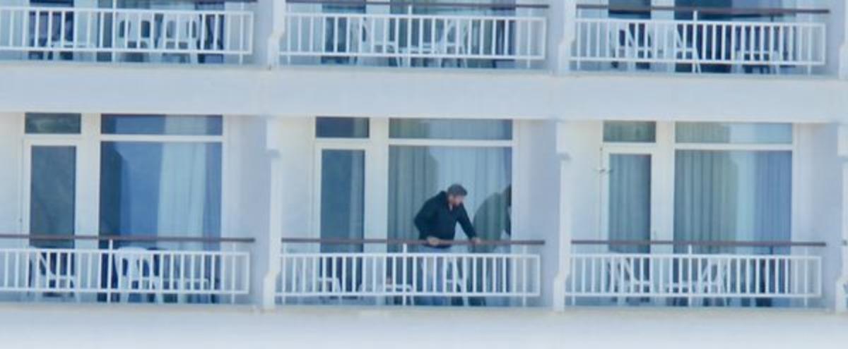 DHA, 750 turistle karantina altındaki oteli g&ouml;r&uuml;nt&uuml;ledi