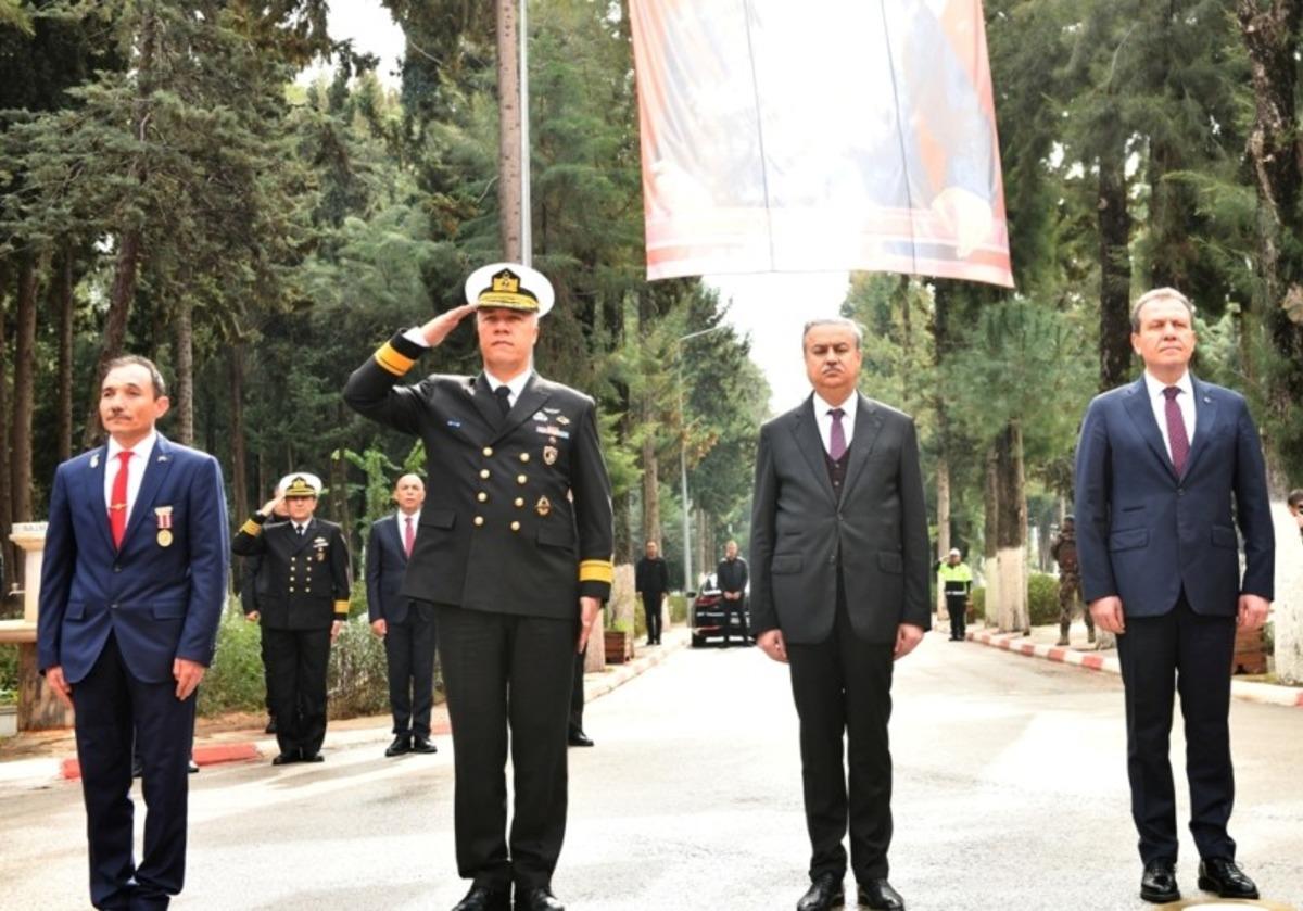 &Ccedil;anakkale şehitleri, Mersin Şehitliğinde mini t&ouml;renle anıldı