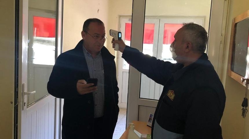 Isparta OSB&rsquo;de korana vir&uuml;s tedbiri