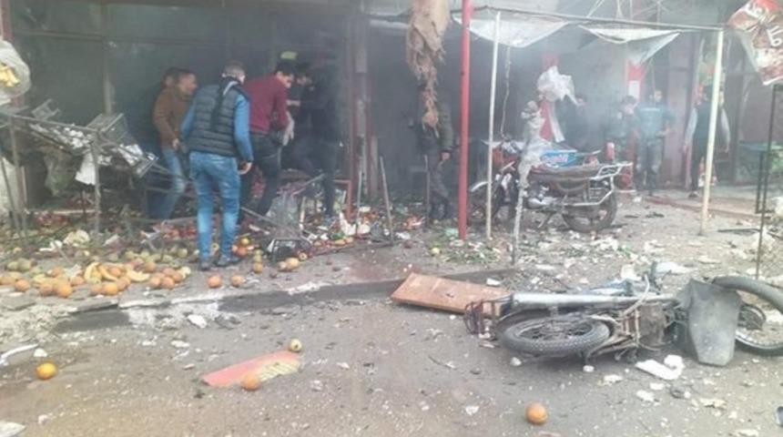 Ter&ouml;r &ouml;rg&uuml;t&uuml; PKK/YPG, Afrin'e grad f&uuml;zesiyle saldırdı: 3 &ouml;l&uuml;, 9 yaralı