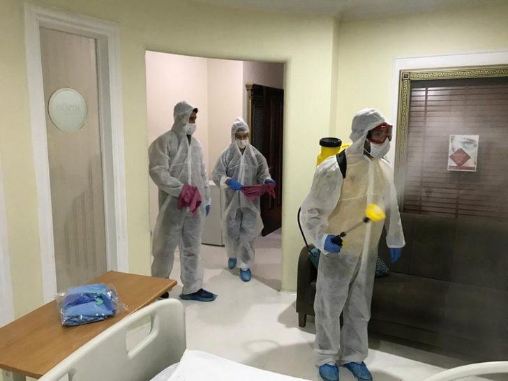 Gözde Akademi Hastanesi dezenfekte edildi G3