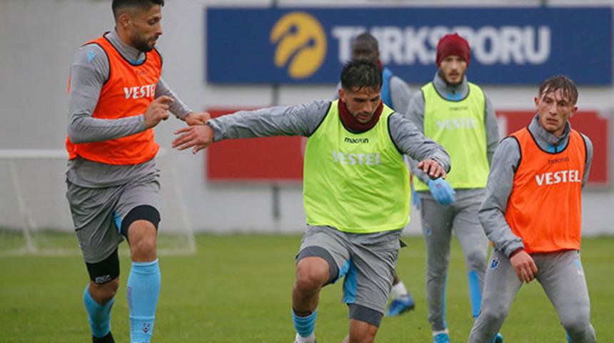 Trabzonspor, Göztepe maçı hazırlıklarına devam etti