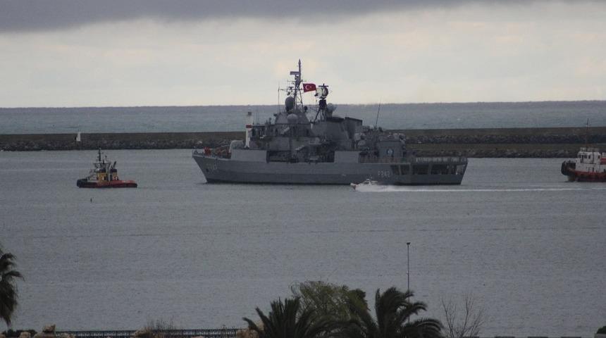 TCG Fatih Samsun&rsquo;dan ayrıldı