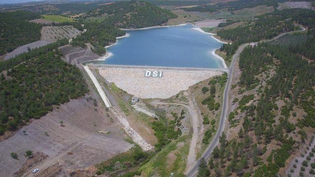 Karacasu’da 1260 dekar tarım arazisi suya kavuştu