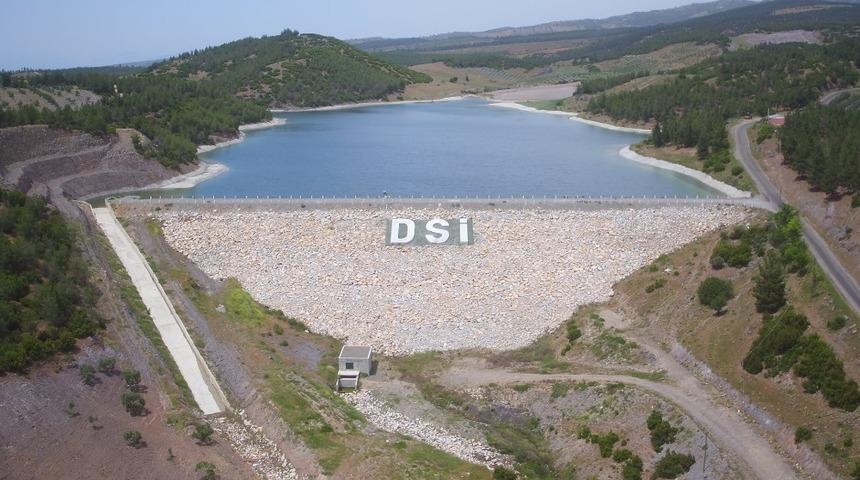 Karacasu&rsquo;da 1260 dekar tarım arazisi suya kavuştu