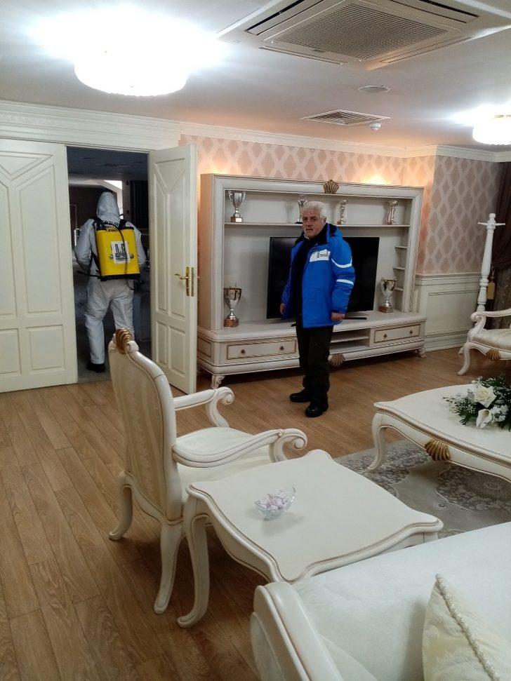 Büyükşehir, stadı dezenfekte etti G1