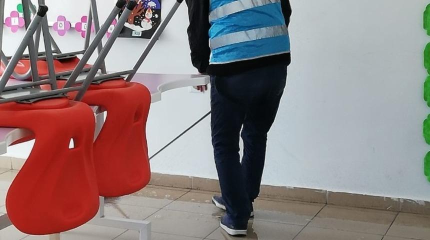 Y&uuml;k&uuml;ml&uuml;lerden okullarda dezenfekte &ccedil;alışması