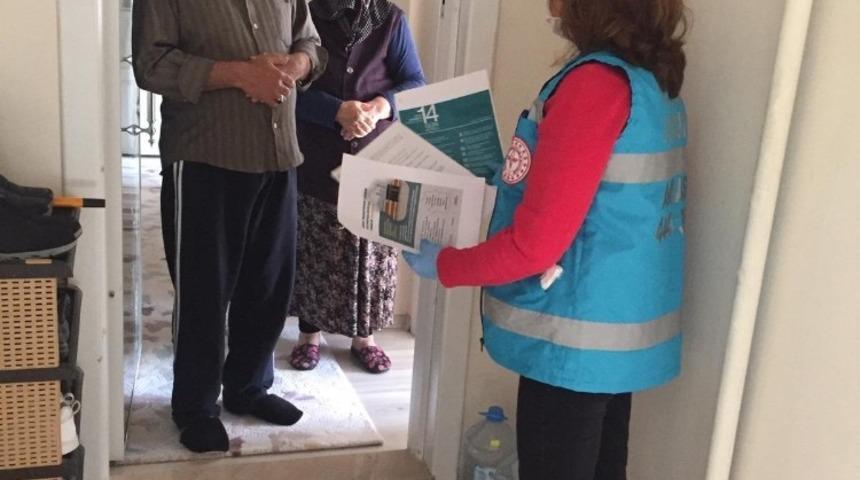 Sağlık ekipleri evlerde