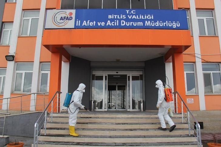 Bitlis’te dezenfekte çalışması G1