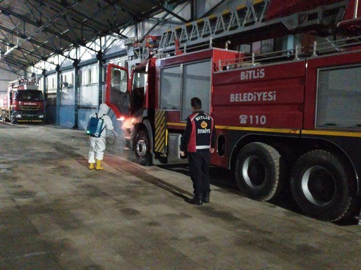 Bitlis’te dezenfekte çalışması G3