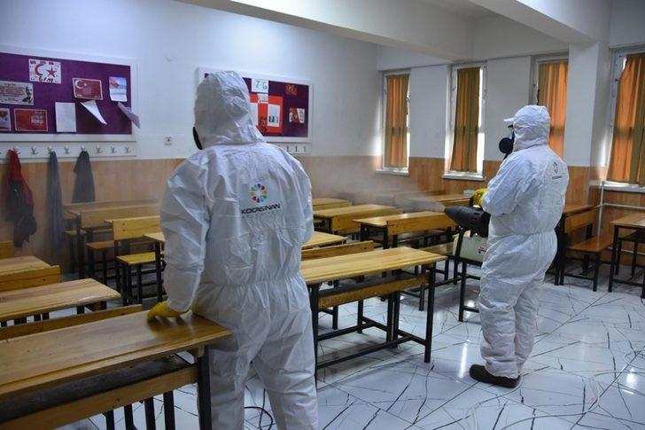 Kocasinan’da tüm kamu kurumları dezenfekte edildi G1