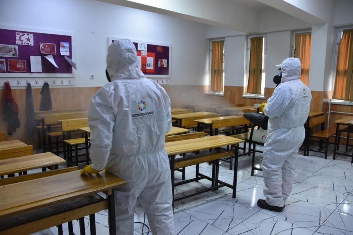 Kocasinan&rsquo;da t&uuml;m kamu kurumları dezenfekte edildi