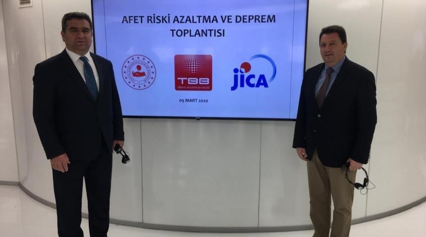 Kuşadası Belediyesi, afet riskini azaltma toplantısına katıldı