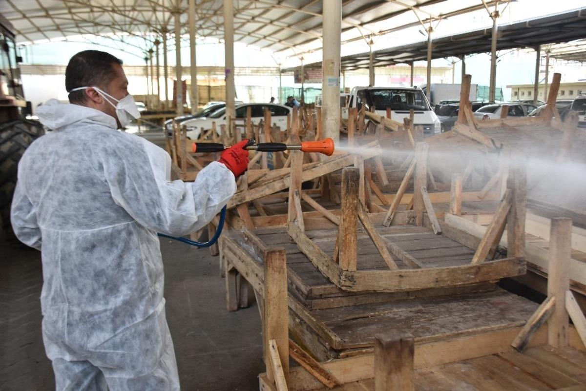 İncirliova&rsquo;da Korona vir&uuml;s tedbirleri devam ediyor