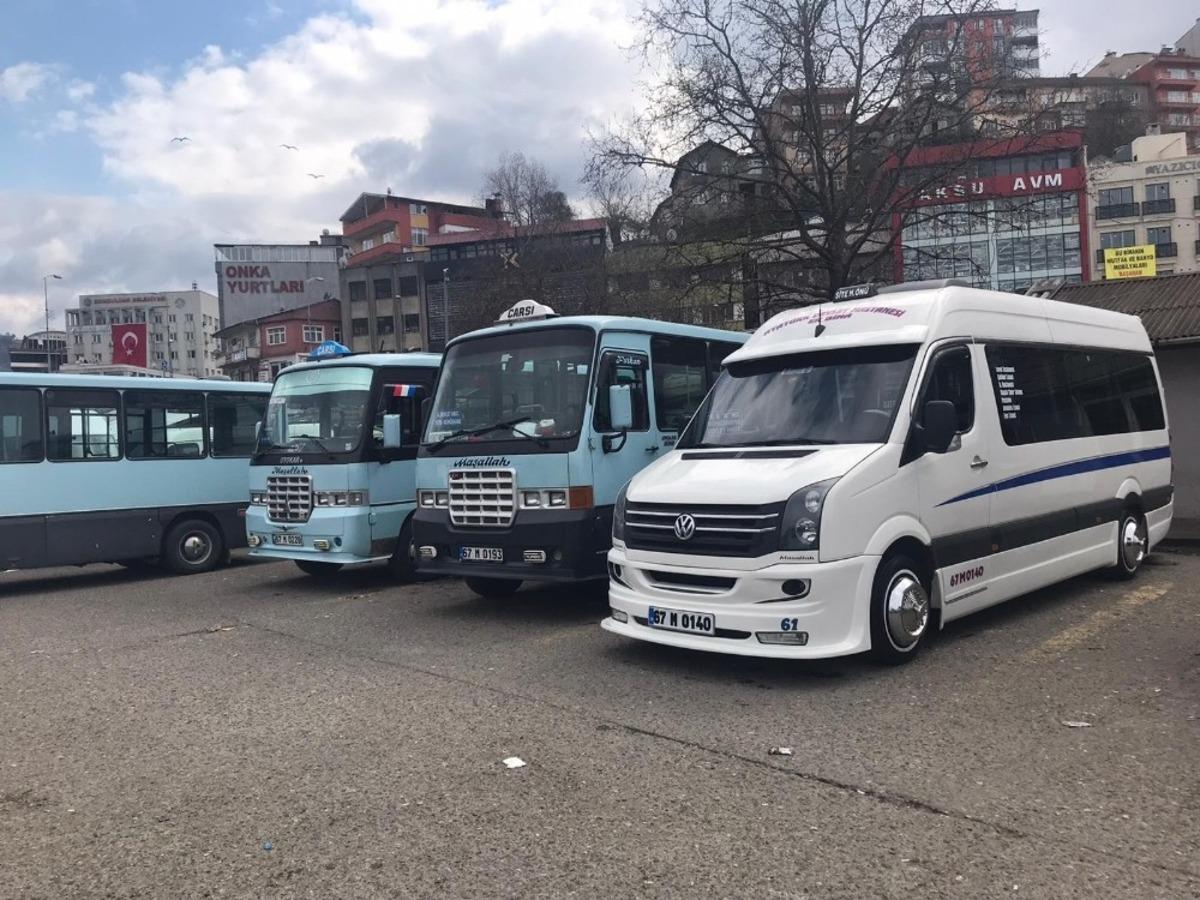 Şehir i&ccedil;i minib&uuml;slere dezenfeksiyon &ccedil;alışması