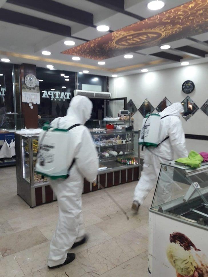 Silvan’da dezenfekte çalışması sürüyor G4