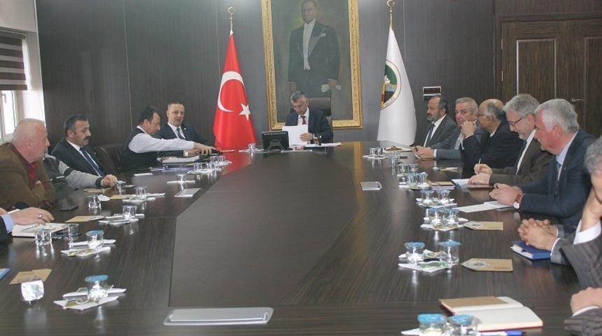 Zonguldak’ta koronavirüs tedbirleri görüşüldü