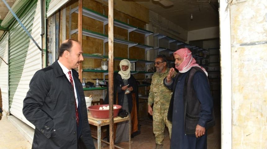 Vali Erin Telabyad&rsquo;da mesafeyi koruyor